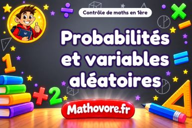 Probabilités et variables aléatoires