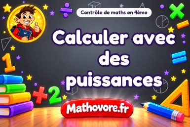 Calculer avec des puissances