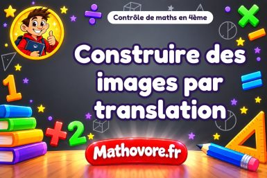 Construire des images par translation