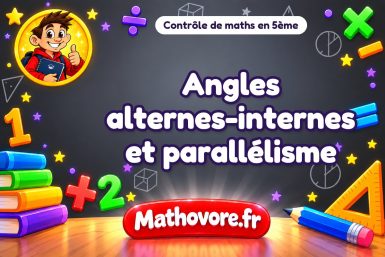 Angles alternes-internes et parallélisme