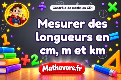 Mesurer des longueurs en cm, m et km