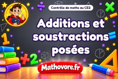 Additions et soustractions posées