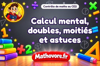 Calcul mental, doubles, moitiés et astuces