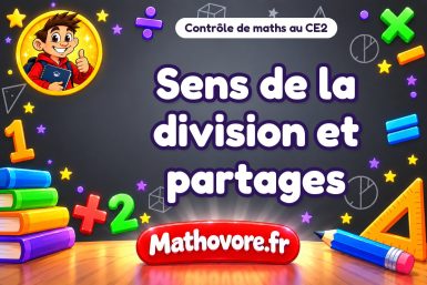 Sens de la division et partages