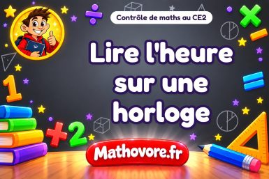 Lire l’heure sur une horloge