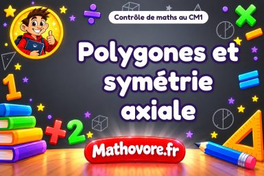 Polygones et symétrie axiale