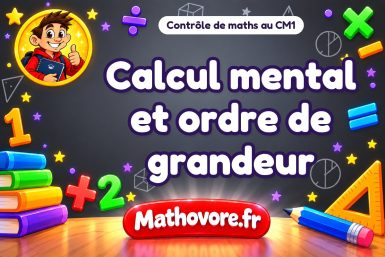 Calcul mental et ordre de grandeur