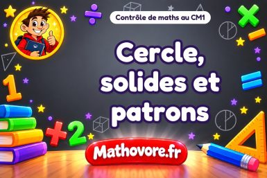 Cercle, solides et patrons