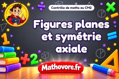 Figures planes et symétrie axiale