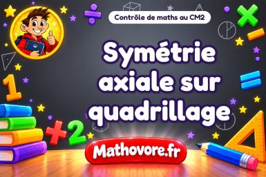 Symétrie axiale sur quadrillage