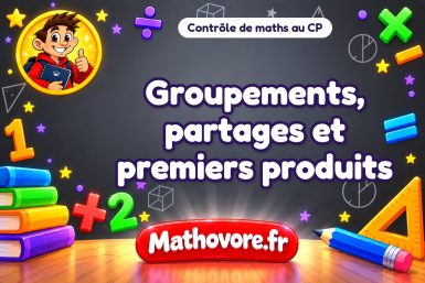 Groupements, partages et premiers produits