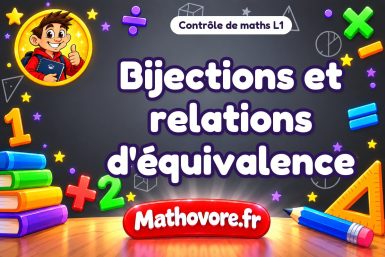 Bijections et relations d’équivalence