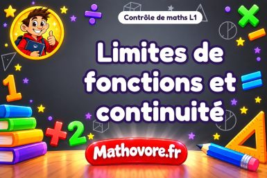 Limites de fonctions et continuité