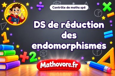 DS de réduction des endomorphismes