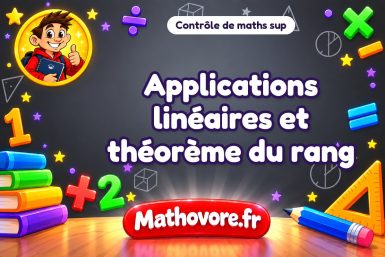 Applications linéaires et théorème du rang
