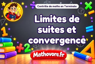 Limites de suites et convergence