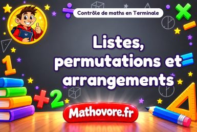 Listes, permutations et arrangements