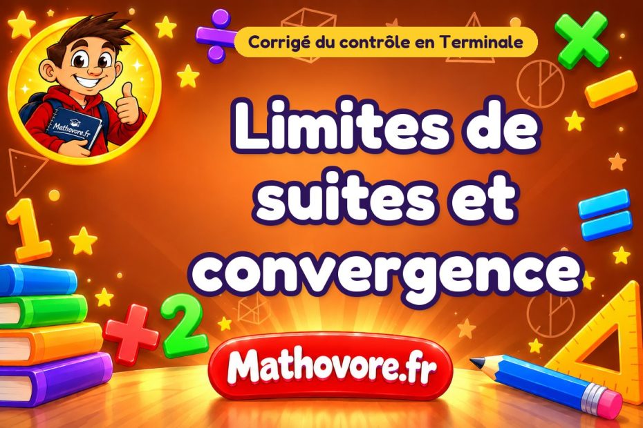 Corrigé du contrôle de maths Terminale : limites de suites et convergence