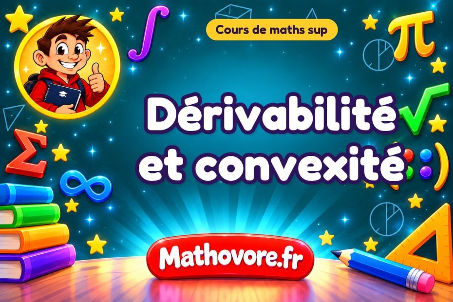Dérivabilité et convexité : cours de maths sup en PDF