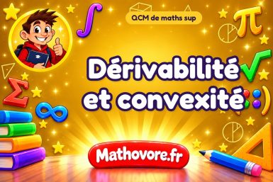 Dérivabilité et convexité