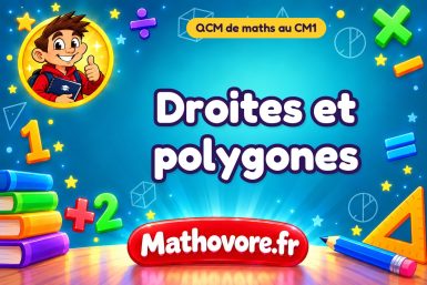 Droites et polygones