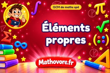 Éléments propres