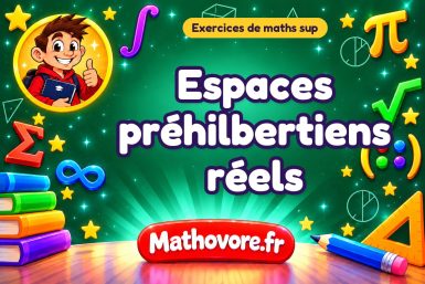 Espaces préhilbertiens réels