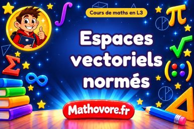Espaces vectoriels normés