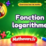 Exercices bac de maths : Fonction logarithme, sujets des annales