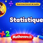 Exercices brevet de maths : Statistiques, sujets des annales