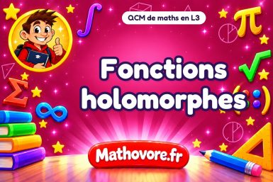 Fonctions holomorphes