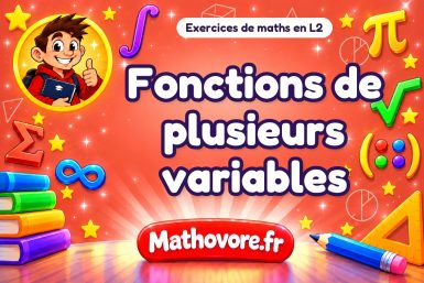 Fonctions de plusieurs variables