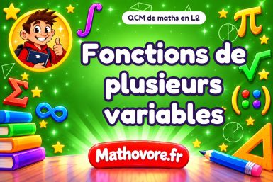 Fonctions de plusieurs variables