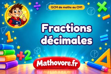 Fractions décimales