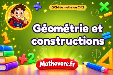 Géométrie et constructions