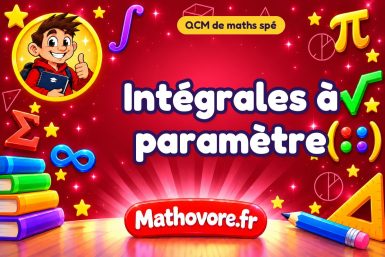 Intégrales à paramètre : QCM de maths spé