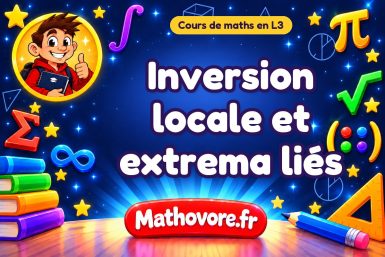 Inversion locale et extrema liés