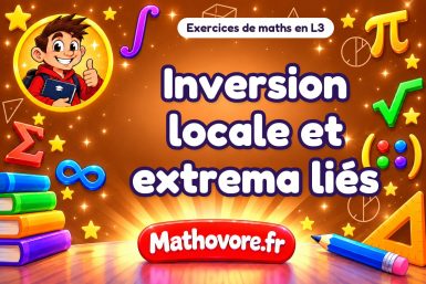 Inversion locale et extrema liés
