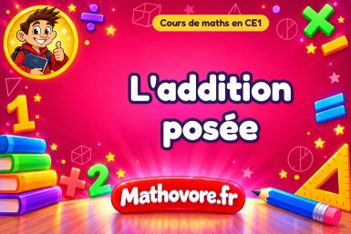 L’addition posée