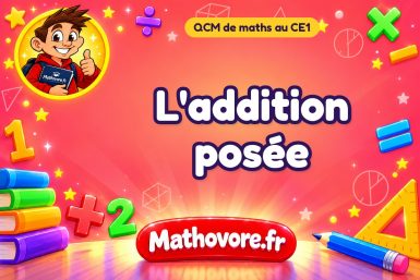 L’addition posée