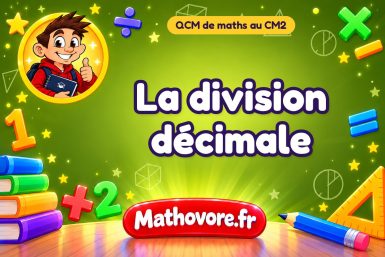 La division décimale