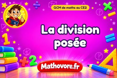 La division posée