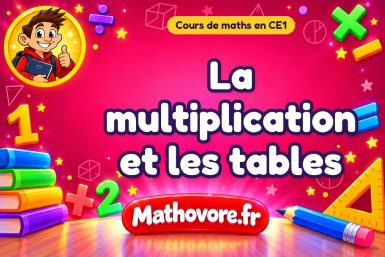 La multiplication et les tables
