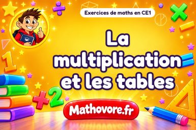 La multiplication et les tables