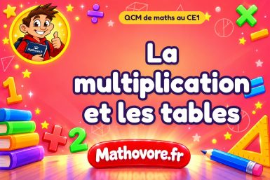 La multiplication et les tables