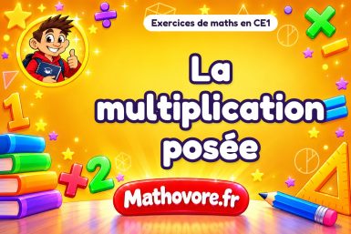 La multiplication posée