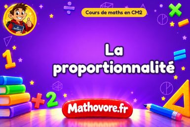 La proportionnalité