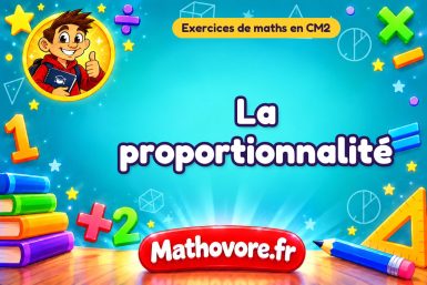 La proportionnalité