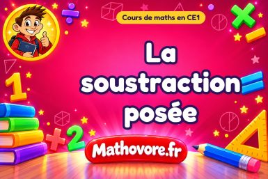 La soustraction posée