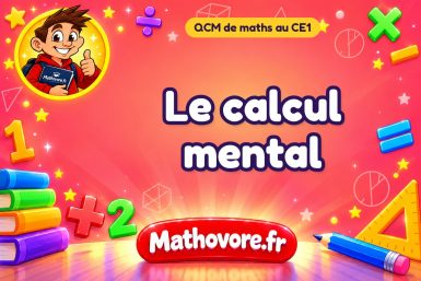 Le calcul mental
